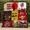 The Big Bang Theory Quilt Blanket  Quilt